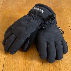 Marmot Black Winter Gloves
